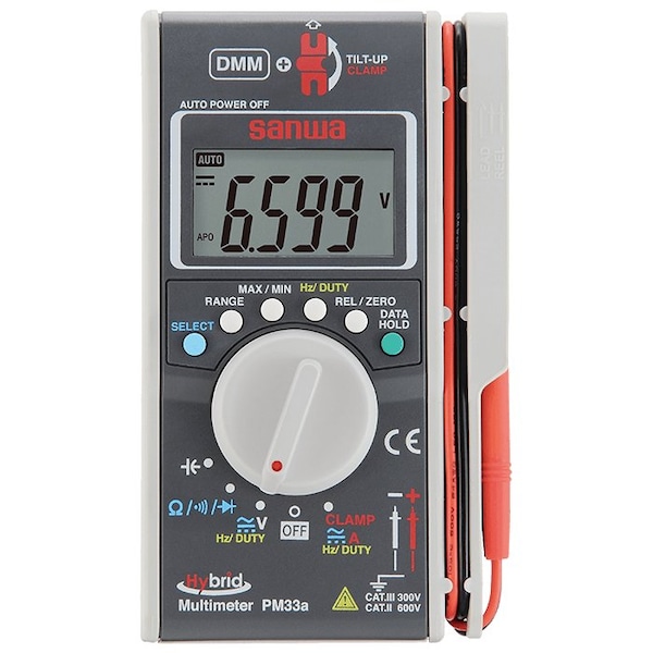 Pocket Size Hybrid Digital Multimeter + Clamp Meter